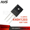 5-10-20PCS K40H1203 IKW40N120H3 TO-247 IGBT transistor for welding machine New In Stock