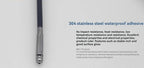 SHT20 SHT30 SHT40 Temperature and Humidity Sensor Waterproof Stainless Steel IIC Module Digital I2C Probe