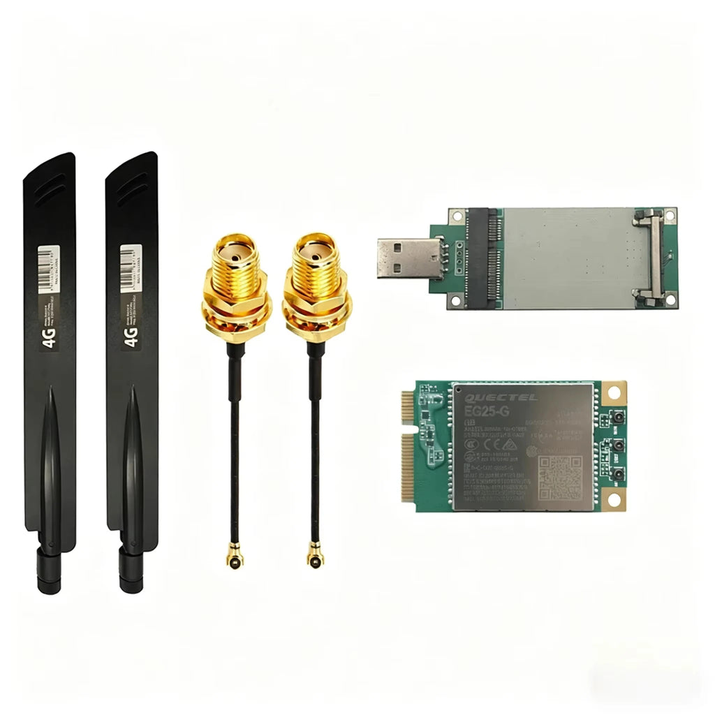 Quectel EG25-G MINIPCIE+4G Antenna USB Adapter With SIM Card Slot Global Band LTE CAT4+GNSS Module EG25GGB EG25-GB