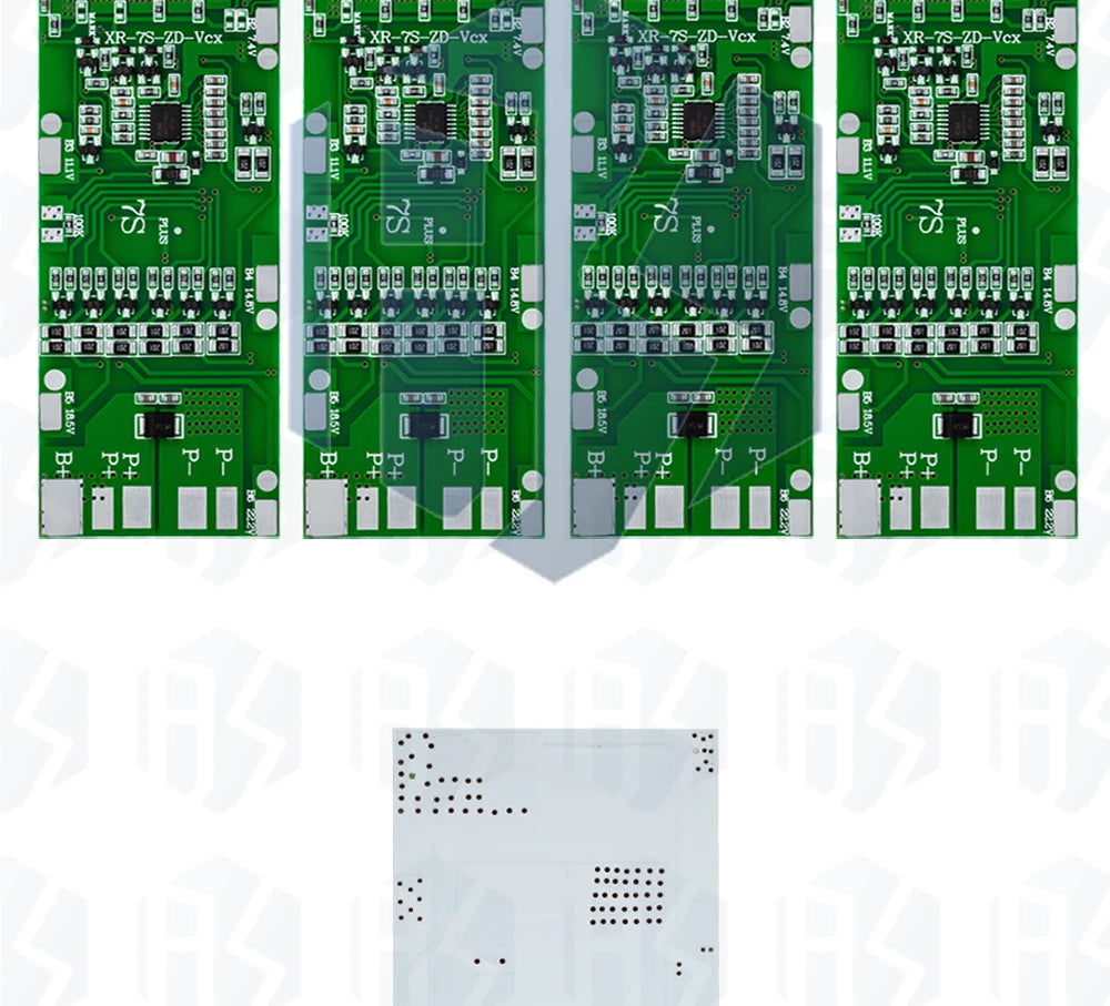 1~5PCS BMS 7S 24V 10A 15A 20A 30A Li-ion 18650 Battery Charge Board With Balance Function Short Circuit / Temperature Protection