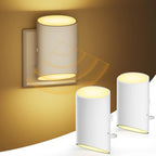 Night Light Motion Sensor With LED Light EU/US Plug Lamps Children'S Night Light Wireless Night Lamp For Bedside Table Bedroom