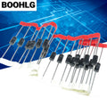 28 Values TVS Diode DO-201AD 1.5KE400CA 1.5KE200A 1.5KE440CA 1.5KE400A 1.5KE18A 1.5KE12A 1.5KE440A 1.5KE12CA 1.5KE15CA 1.5KE15A