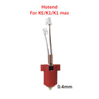 For Ender 3 V3 KE Ceramic Heater For Creality K1c /K1 /K1 Max Hotend Thermistor Cartridge Sensor & Ceramic Heating 24V 60W