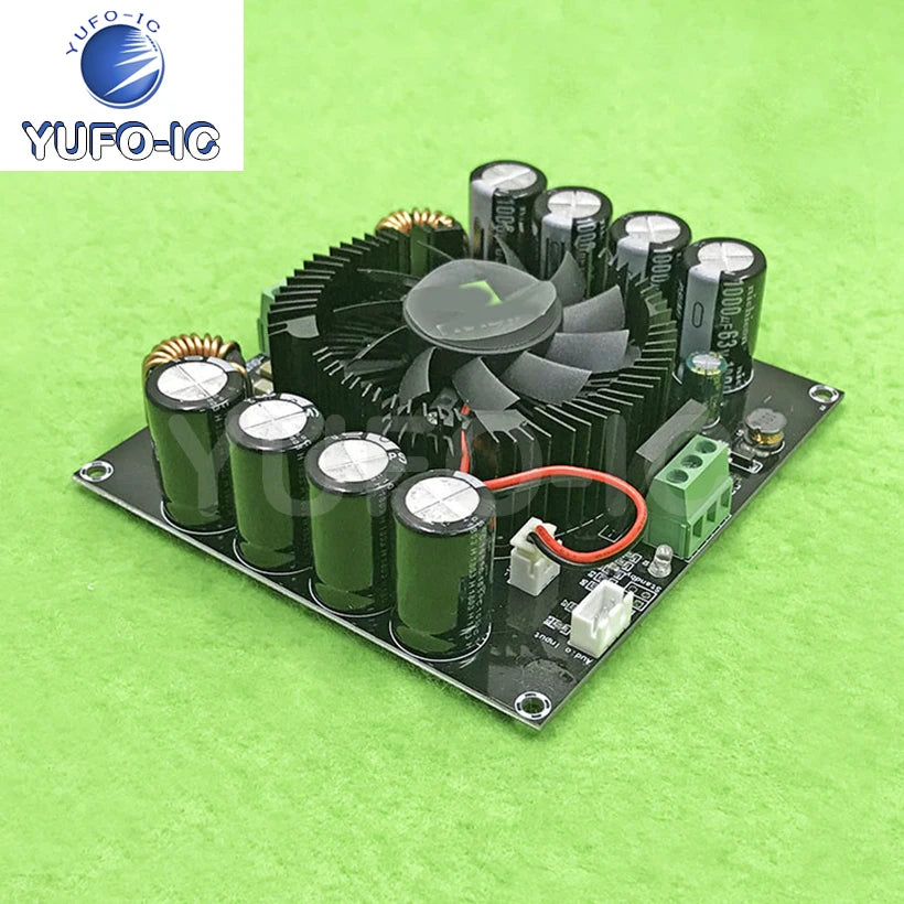 Free Ship 1pcs Digital Power Amplifier Board XH-M257 Ultra-High-Power Mono Audio Amplification TDA8954TH  Level 420W X-0.4KG