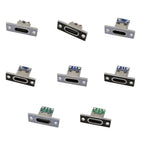 1/6/10Pcs USB Type C Female Connector with Fixing Plate 2P 4P 6 Pin DIY Repair Type-C USB Jack Socket Charging Port