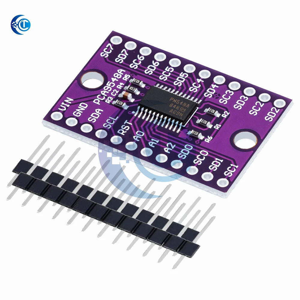PCA9548 TCA9548A I2C Multiplexer Module – 1-to-8 Channel Expansion Board for IIC Bus (8-Way)