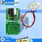 1LOTS  c-48-5V 4 phase Stepper Motor+ Driver Board ULN2003 for Arduino 1x Stepper motor + 1 x ULN2003 Driver board