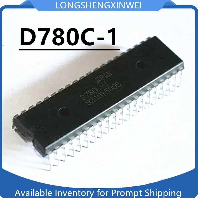 1PCS New Original D780C-1 UPD780C-1 D780C-2 UPD780C-2 8-bit Microprocessor Chip Directly Inserted Into DIP-40 in Stock