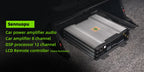 Sennuopu 12 Channels Digital Sound Processors DSP 8 Channels 50 Watts RMS Power Audio Amplifier with Bluetooth Player X812