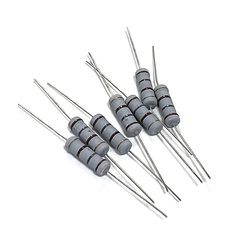 20pcs 2W Carbon Film Resistor 5% 8R2 82R 820R 8K2 82K 820K 8.2 82 820 R K Ohm 0.1R-1M