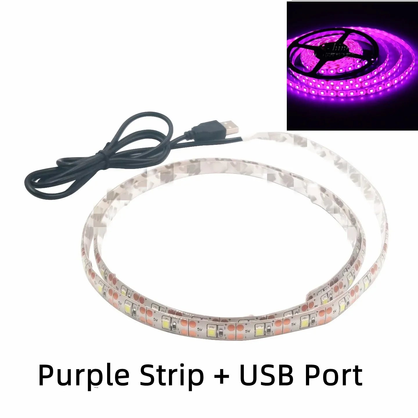 DC 5V USB LED Strips 2835 White Warm White LED Strip Light TV Background Lighting Tape Home Decor Lamp 1M 2M 3M 4M 5M LED Strip