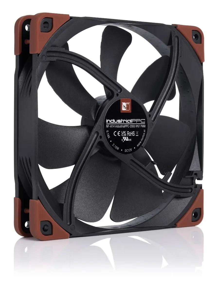 Noctua NF-A14 industrialPPC 2000RPM/3000RPM IP67 140mm Case Fan 12V/24V PWM CPU Cooling Fan Computer Case Industrial Equipment