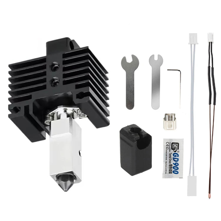 Original Hotend For Bambu Lab p1 X1 P1P X1C P1S Upgrade Hot end Print Head Heater Thermistor For bambulab Hardened steel Nozzle