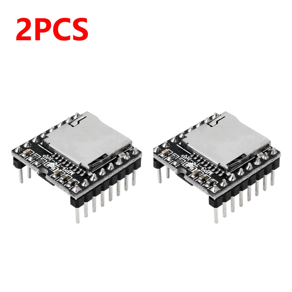 1-10PCS DFPlayer Mini MP3 Player Module V3.0 16P TF Card U Disk DF Player Module MP3 Voice Decode Board Mini MP3 Player Module