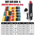 220V DIY Heat Gun Electric Power Tool Hot Air Gun 300W Temperature Gun With Supporting Seat Shrink Plastic DIY Craft Tool