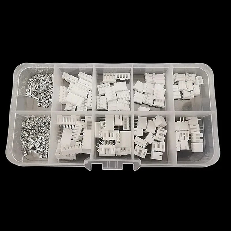 JST 1.25/PH2.0/XH2.54/SM2.54/JST SYP 2P/VH3.96 Male Plug + Female Socket Plastic Housing Terminal Pin Header Wire Connector
