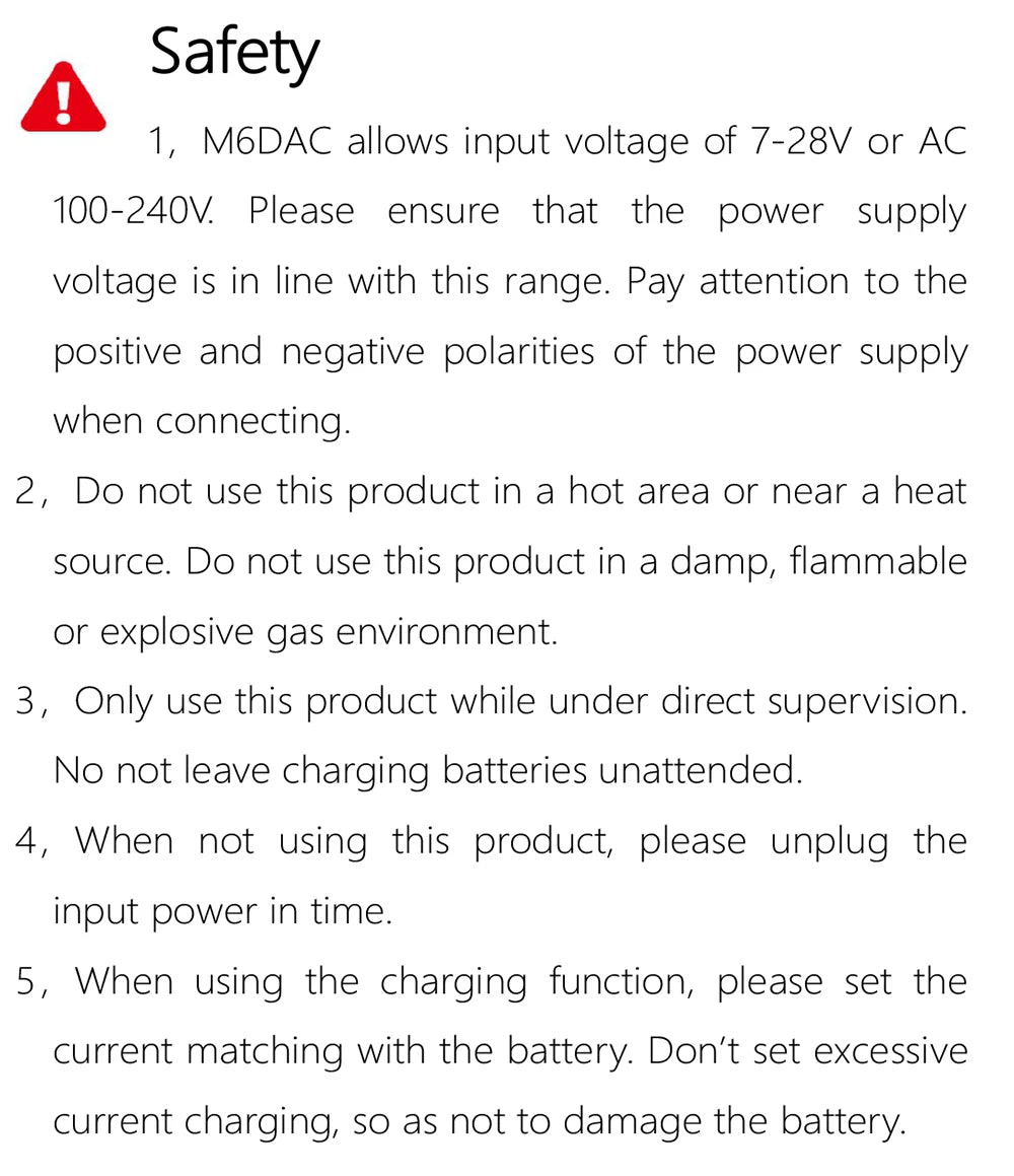 ToolkitRC M6DAC Dual Channel Smart Lipo Battery Charger Discharger AC 200W DC 350WX2 15A for 1-6S LiHV PD 65W