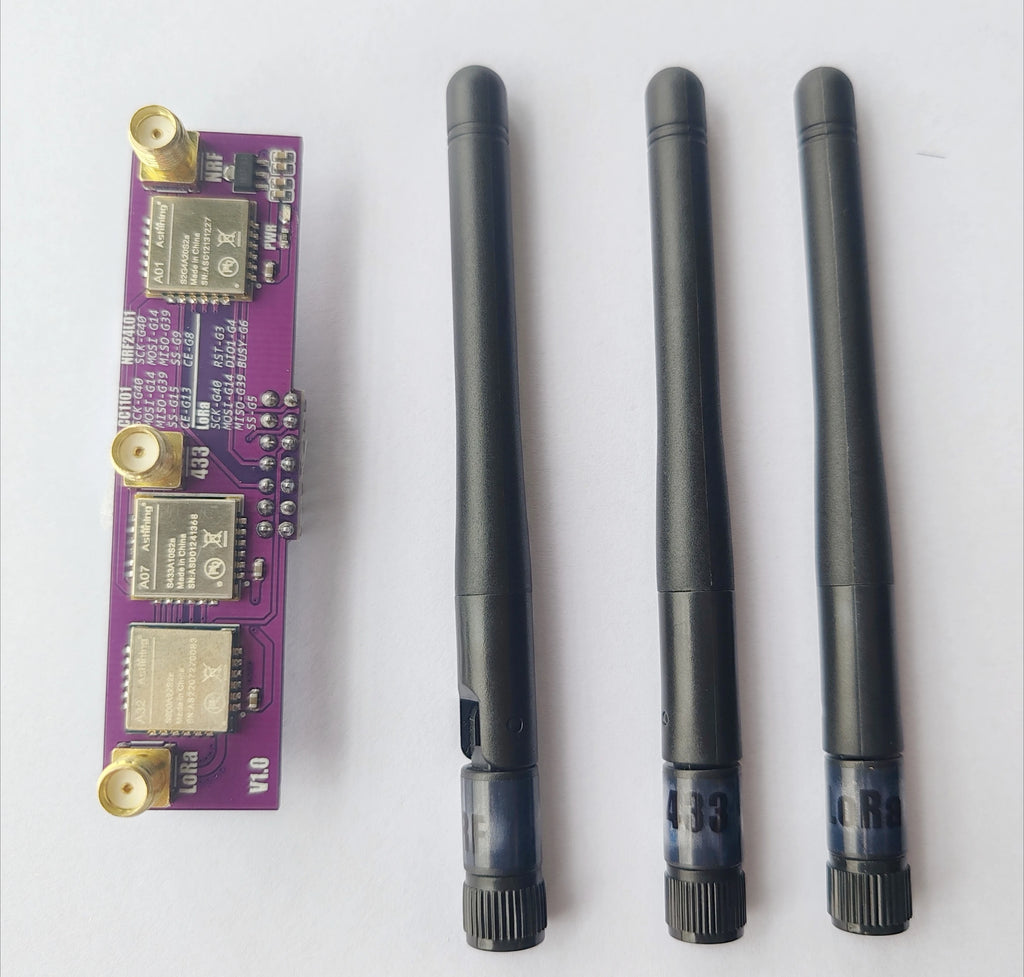 Applied to M5Stack CardPuter ADV Lora, CC1101, NRF24L01 three in one accessories