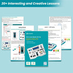 Elecrow All-in-one Starter Kit for Arduino NANO R4 with 20 lessons and 16 modules STEM Education Programming Learning Set
