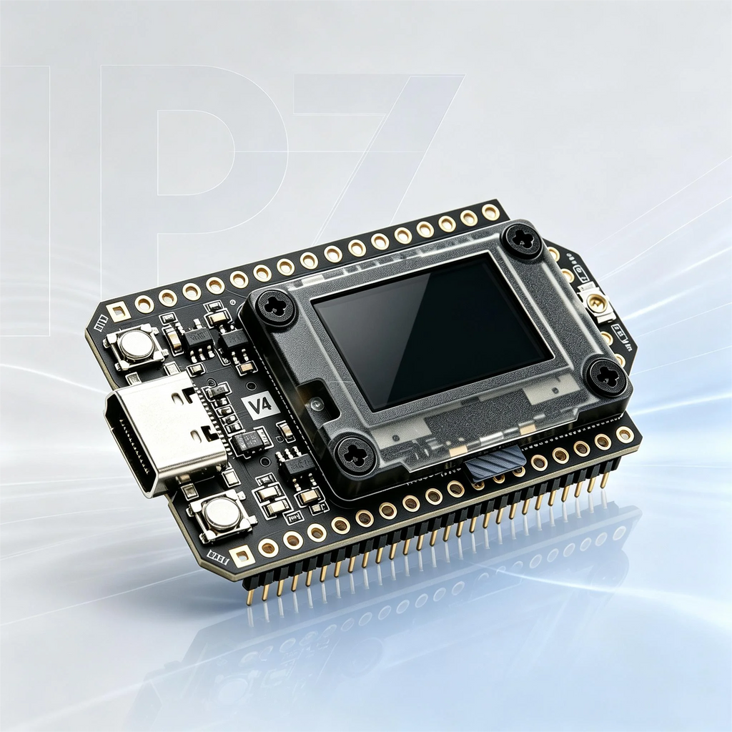 Heltec Wifi LoRa 32 V4 ESP32 SX1262 GPS Development Board with 0.96inch OLED Display Solar Powered Low Power WiFi BLE for Arduin