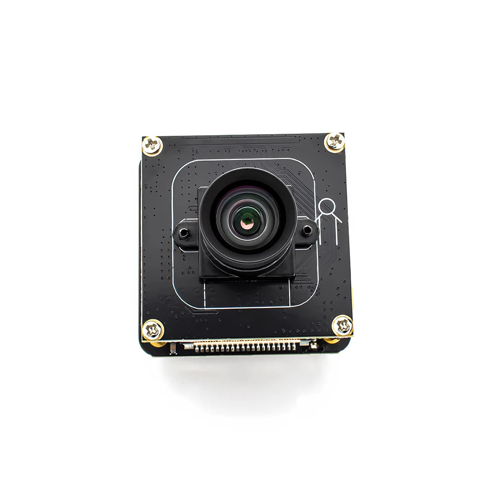 Global Shutter IP Camera Module IMX568 1/1.8" CMOS 2488*2048 60FPS Webcam Board High Speed Capture RTSP Onvif For Machine Vision