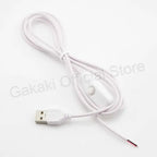 LED Strip USB Connector Cable Extension 2 Pin Power Supply Wire On/Off Switch Electrical 5V Wire For LED Lighting
