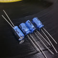 10pcs Nichicon AUDIO KA KT Series Electrolytic Capacitor Hi-Fi Audio 10uF/22uF/47uF/100uF/220uF/470uF/1000uF 25V/50V