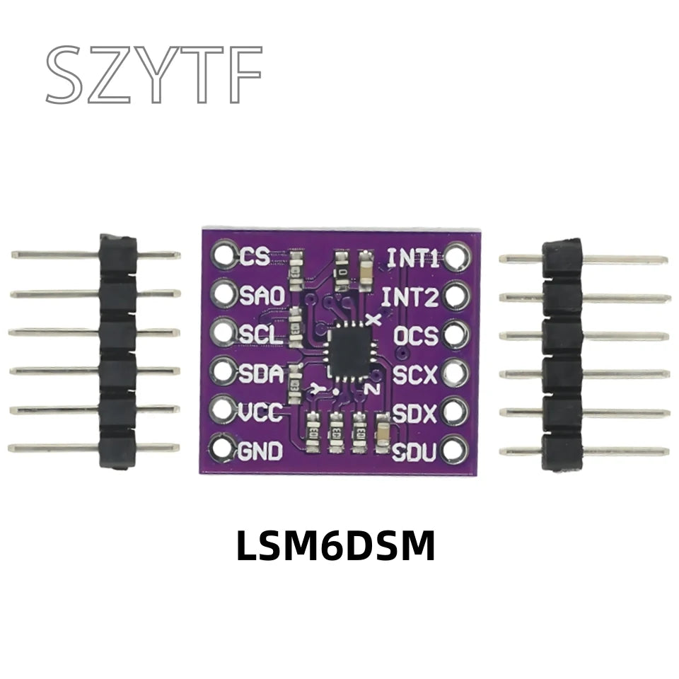CJMCU-633 LSM6DSM/LSM6DSO 6DOF 3D Gyroscope Attitude Sensor Module 3D Accelerometer 3.3V SPI IIC I2C MIPI I3C SM Serial Interfac
