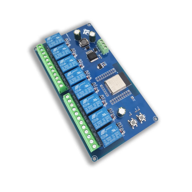 ESP8266 / ESP32 WIFI 8 Channel Relay Module Esp-12F / ESP32 Development Board DC 5V / 7-28V