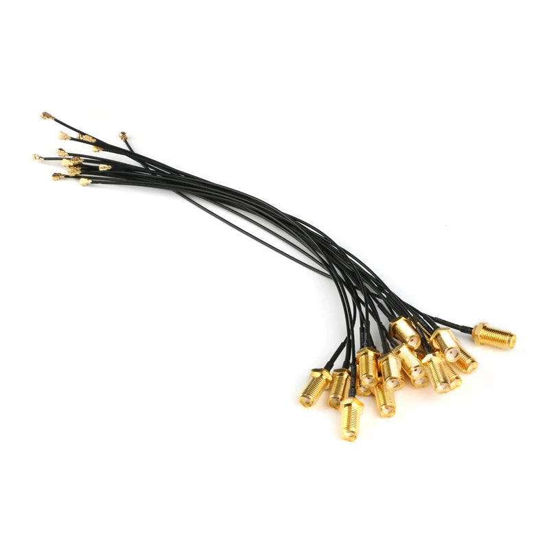 5pcs SMA Connector Cable Female to IPX/IPEX RF/uFL/u.FL 5/10/15/20CM Coax Adapter Assembly RG178 Pigtail Cable 1.13mm