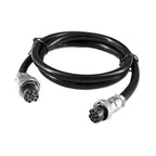 GX20 2 Side Female Plug Electrical Aviation Connector M20 2 3 4 5 6 7 8 9 10 12 14 15 Pin 1m 2m 3M Extension Cable customizable