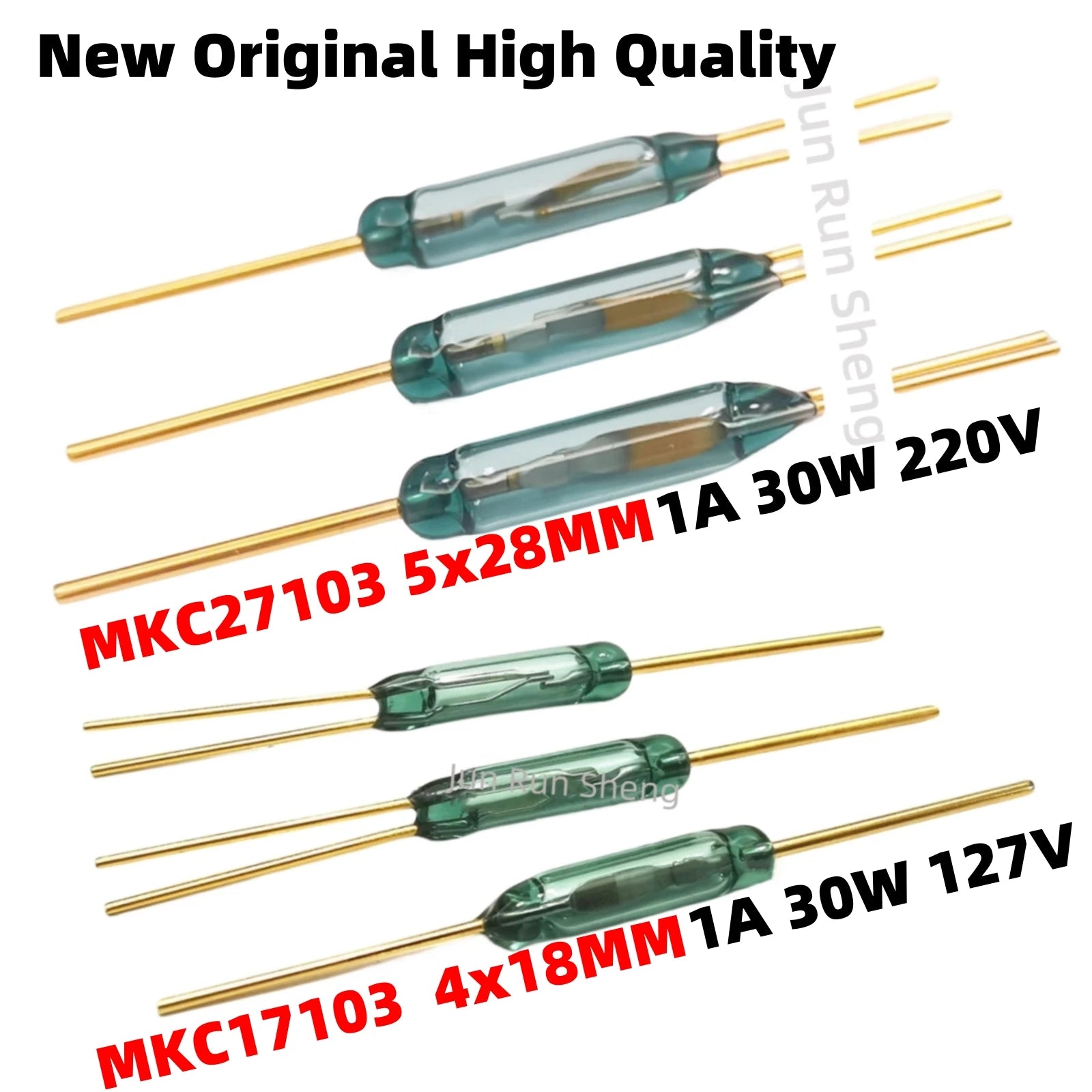 3PCS MKC27103 MKC17103 High Power Reed Switch MKC-27103 MKC-17103 3Pin Normally Open Closed Changeover Magnetic Contact Sensor