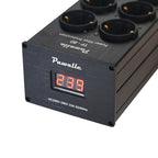 Pwalle TP80 European standard power filter, anti surge socket, multifunctional display screen