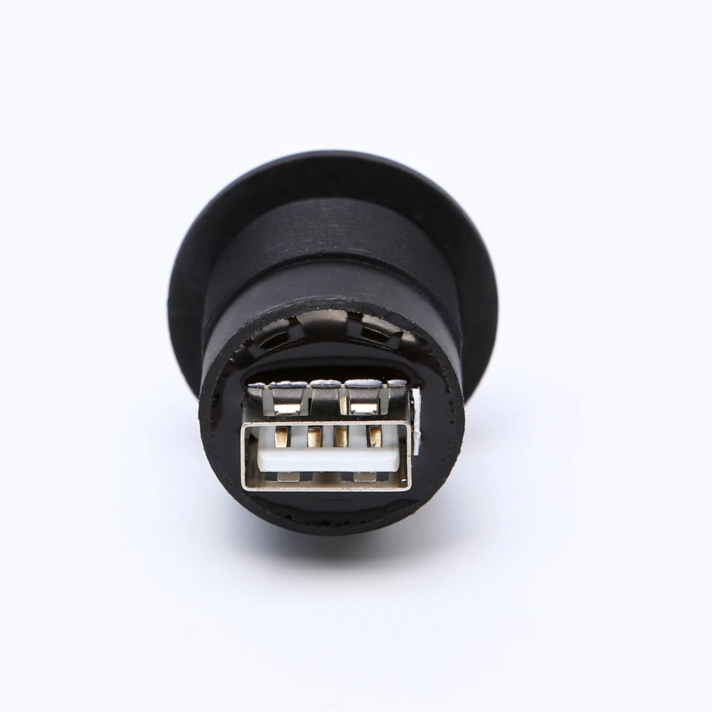 22mm USB Connector Socket Economy Cheaper Plastic Type USB2.0 Socket Female A to Female A