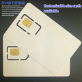 OYEITIMES 4G 128K Programable Blank SIM Card GSM WCDMA LTE SIM Card 2FF/3FF/4FF With ICCID IMSI KI OPC(OP) SIM Card For Operator
