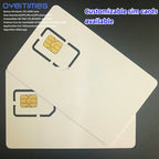 OYEITIMES 4G 128K Programable Blank SIM Card GSM WCDMA LTE SIM Card 2FF/3FF/4FF With ICCID IMSI KI OPC(OP) SIM Card For Operator