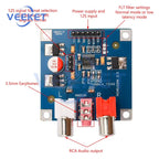 PCM5102 DAC Decoder I2S Player Assembled Module 32Bit 384K Beyond ES9023 PCM1794 Decoder Board Support for I2S /left-justified