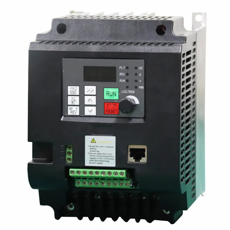 RS485 VFD 220V or 380V 3 Phase Output Frequency Inverter 0.75/1.5/2.2/4/5.5/7.5KW Converter Variator Drive for Motor Pump Speed