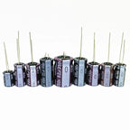 Nichicon High Voltage Electrolytic Capacitor 63V 100V 250V 350V 400V 450V 1/2.2/3.3/4.7/6.8/10/22/33/47/56/68/82/100/120/330uF