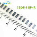 100pcs 1206x4 1206 1206*4 8P4R Original new 1k 10k 47k 473 2K 202 2.2k 2k2 222 100k 104 103 res network SMD 33k 333 102 4.7K 472