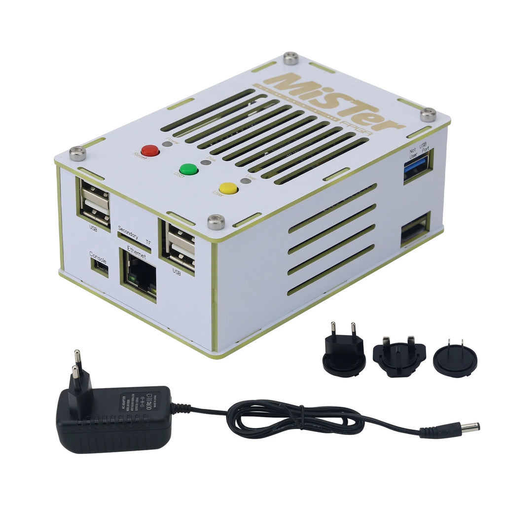HamGeek Mini Open-source-Mister Game Console Cyclone V SoC FPGA Development Board with 32GB TF Card for Retro Games