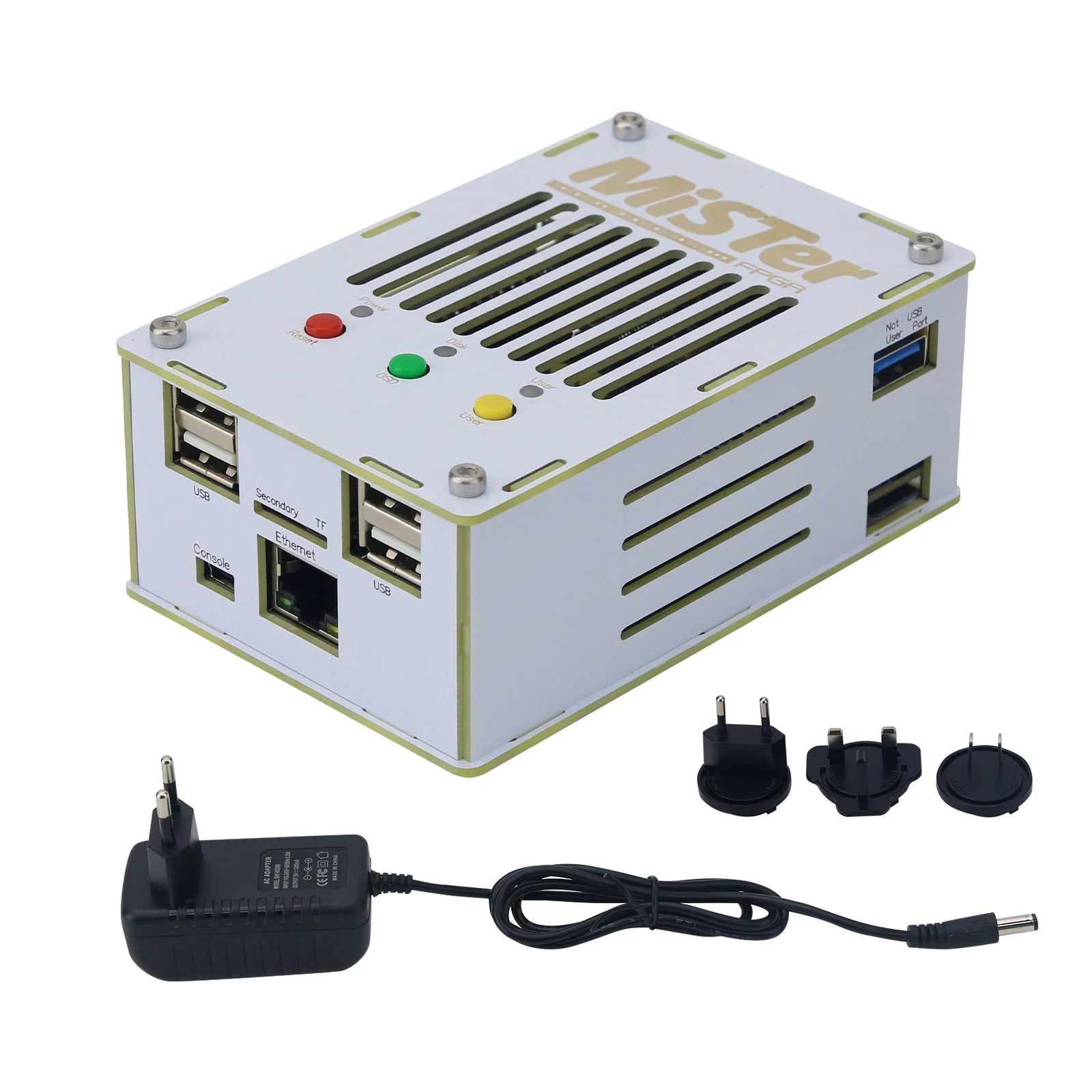 HamGeek Mini Open-source-Mister Game Console Cyclone V SoC FPGA Development Board with 32GB TF Card for Retro Games