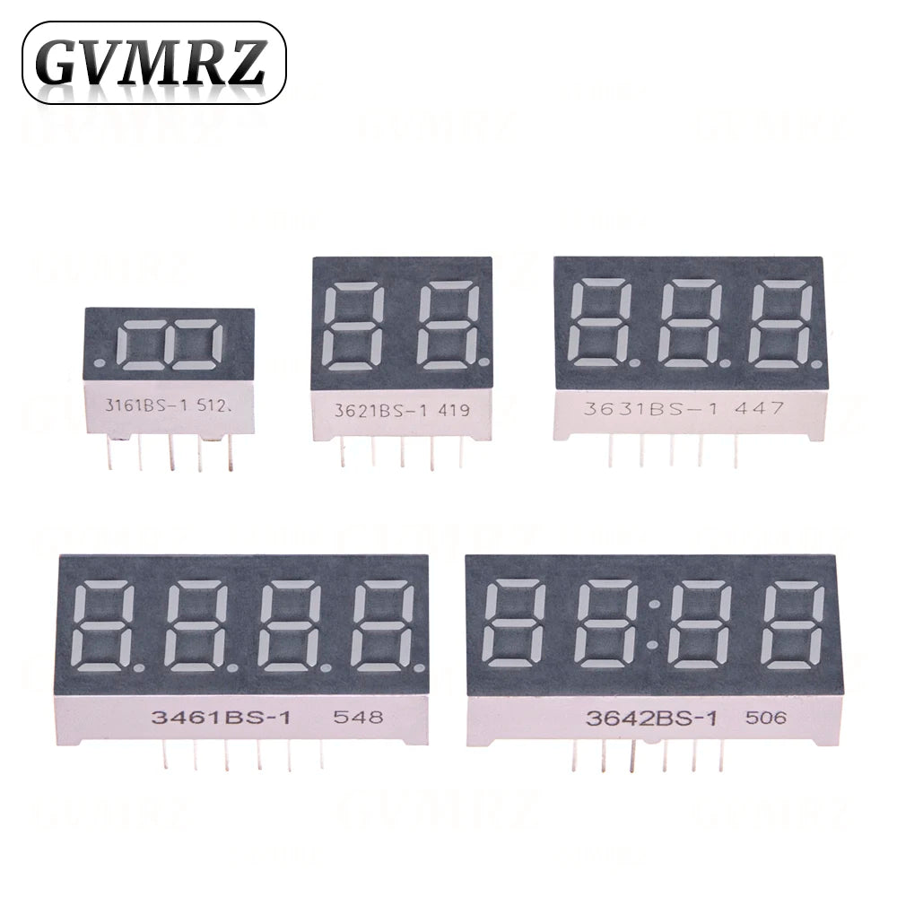 0.36inch Digital tube Common AnodeCathode Red 1 2 3 4 Bit digital Tube LED Display 7 segment