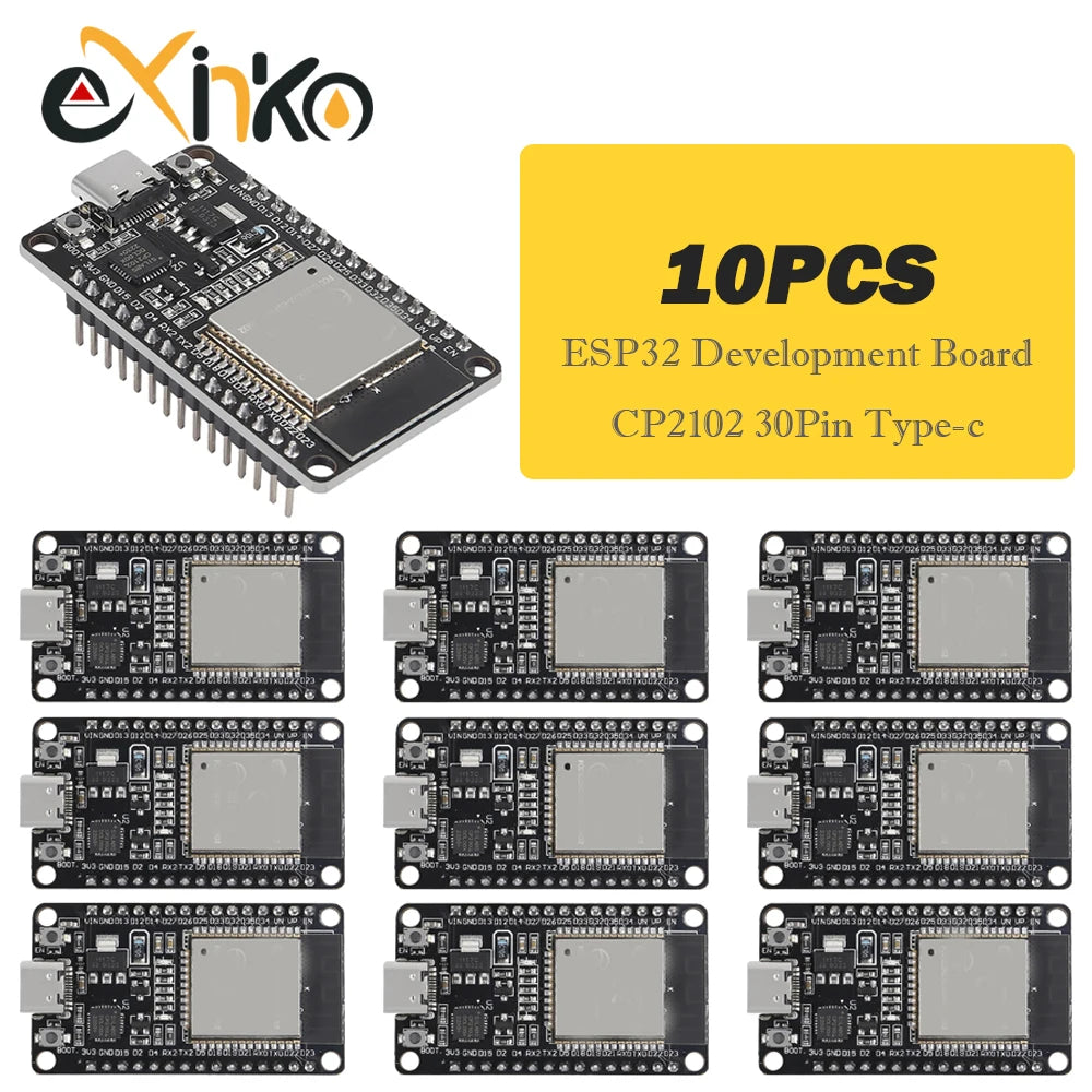 1-10pcs ESP32 Development Board WiFi+Bluetooth Ultra-Low Power Consumption Dual Core ESP-32 ESP-32S ESP32 Similar ESP8266
