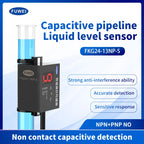 FKG24-13NP-S High Precision 13mm Liquid Level Control Digital Display Capacitive Pipe Liquid Level Sensor