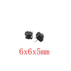 50/100Pcs 6x6mm Tactile Switch 4.3/5/6/7/8/9mm 2 Pin Tact Push Button Micro Touch Push Button DIP Switch