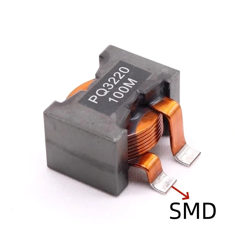1PCS High Current Inductor 10uH 50A Energy Storage Filter Plug-in Flat Copper Wire Core Coil PQ3320 Power Inductor