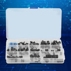 145Pcs Values Assortment 10uH-10mH Inductor 12 Values with A Storage Box Choke Inductor Inductor Coil Hobby Electronics