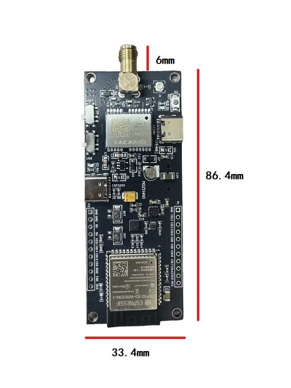 Esp32S3 Development Board Wifi Bluetooth 5.0 Quectel Lc29H Dual-Band L1+L5 High-Precision Rtk Positioning Module Gps Beidou Satellite Inertial Navigation Gnss with Tf Storage