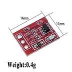 5PCS TTP223 Touch Key Switch Module Touching Button Self-Locking/No-Locking Capacitive Switches Single Channel Reconstruction